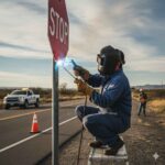 Se busca soldador para mantenimiento de señales viales metálicas