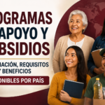 Programas de Apoyo y Subsidios: Información, Requisitos y Beneficios Disponibles por País